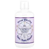 Inner Vitality Morningstar Minerals : bouteille montrant les minéraux d'origine végétale pour énergie.