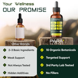 Morpha Organics Para Defense – Label clair, conseils d’utilisation et usages possibles.