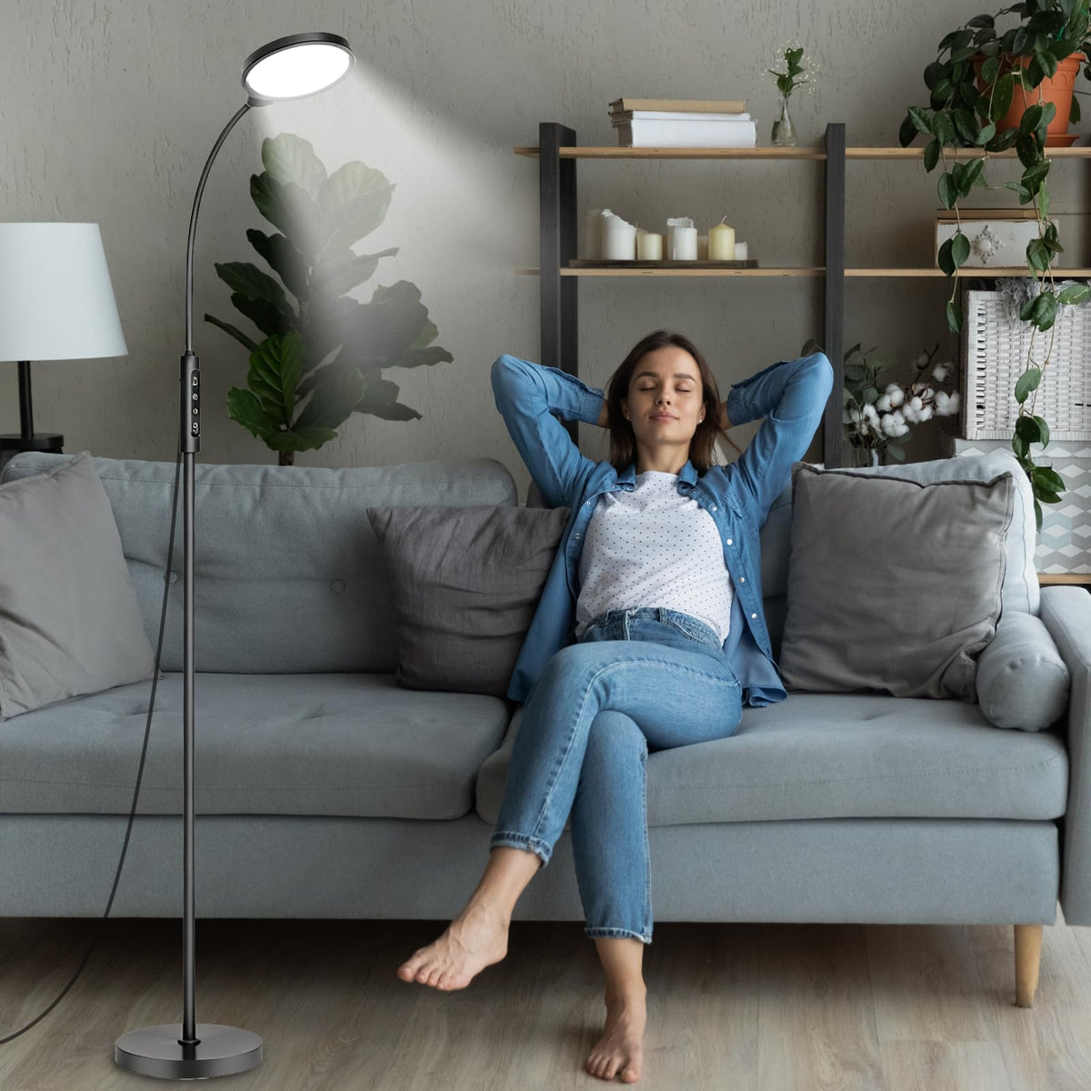 Lampe Morpholife 11000 lux UV-free pour usage domestique et bureau