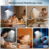 Lampe Morpholife stable sur base pesante et support flexible