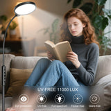 Lampe Morpholife hauteur réglable et colonne pivotante