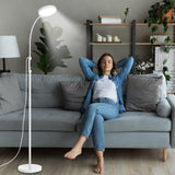Morpholife Lampe Thérapie Soleil 11000 lux, cadrage avant lumineux pour démarrage matinal