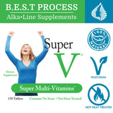 Morter HealthSystem SuperV, capsules, soutien digestif grâce aux enzymes.