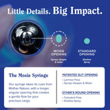 Mosie Baby : gobelet de collecte avec paroi basse pour rassembler le sperme