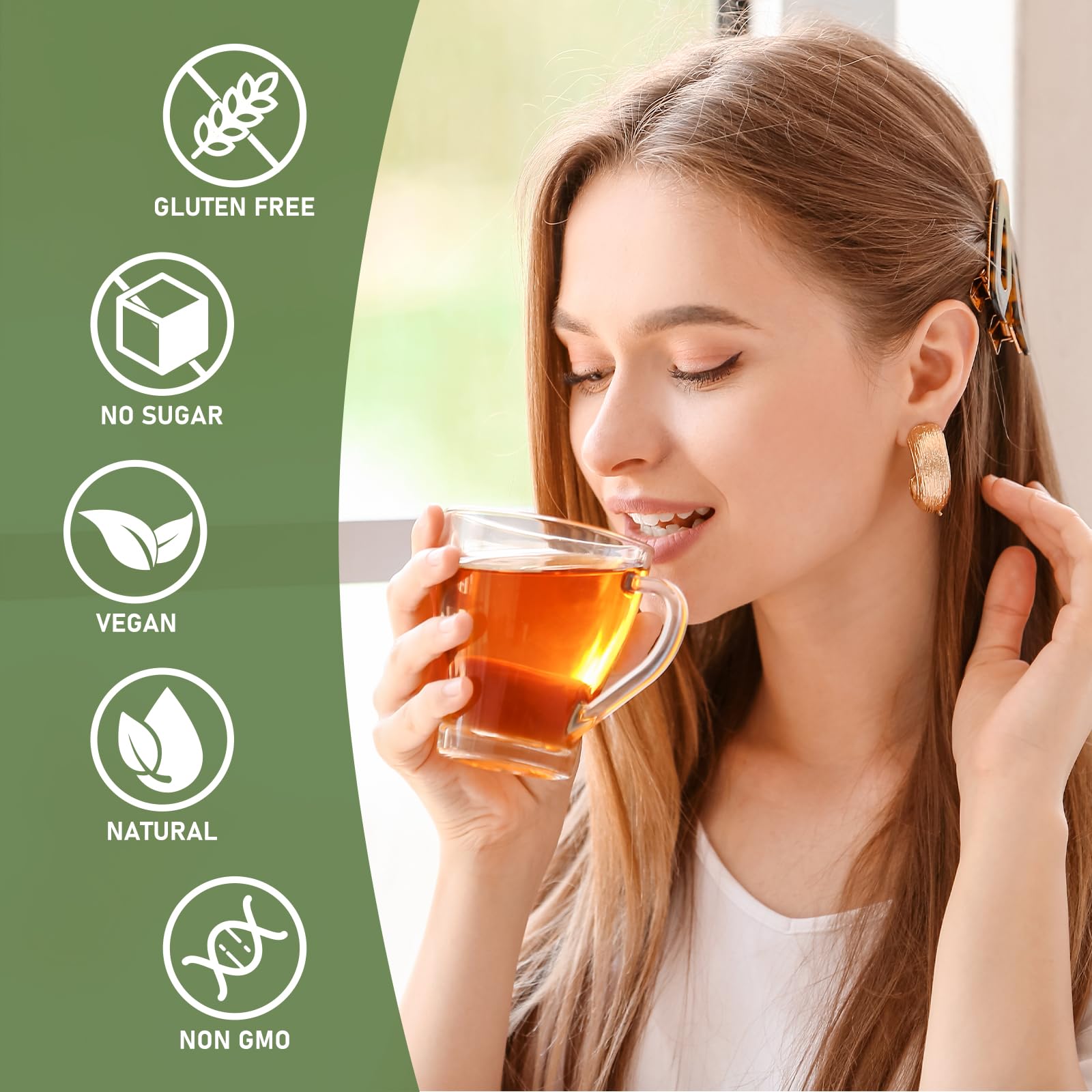 Mosslly 7-en-1 bitters ingrédients-graviola: extrait végétal naturel