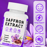 Mosslly Happy Saffron : capsules prêtes à l'emploi pour une routine quotidienne.