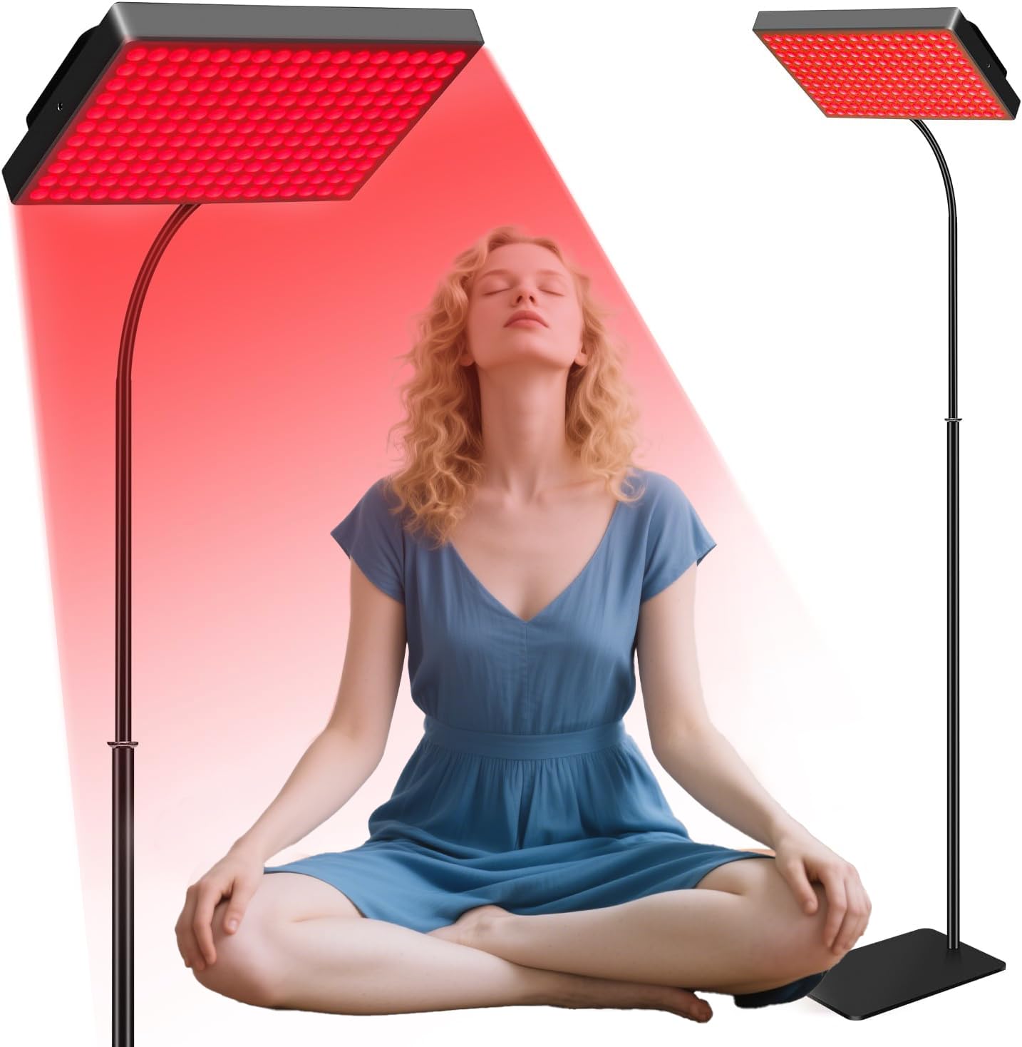 Motayu lampe rouge visage: exposition ciblée pour raffermir et revitaliser la peau.