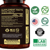 Extrait 50:1 Maca Noire par Mother Nature Organics, puissance concentrée.