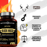 Énergie et endurance potentialisées avec Maca Noire 50:1 de MNO.