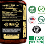 Sourcing péruvien du Maca Noire, qualité premium de Mother Nature Organics.