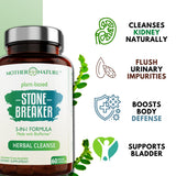 Mother Nature Organics Stone Breaker – ingrédients vegan sans allergènes