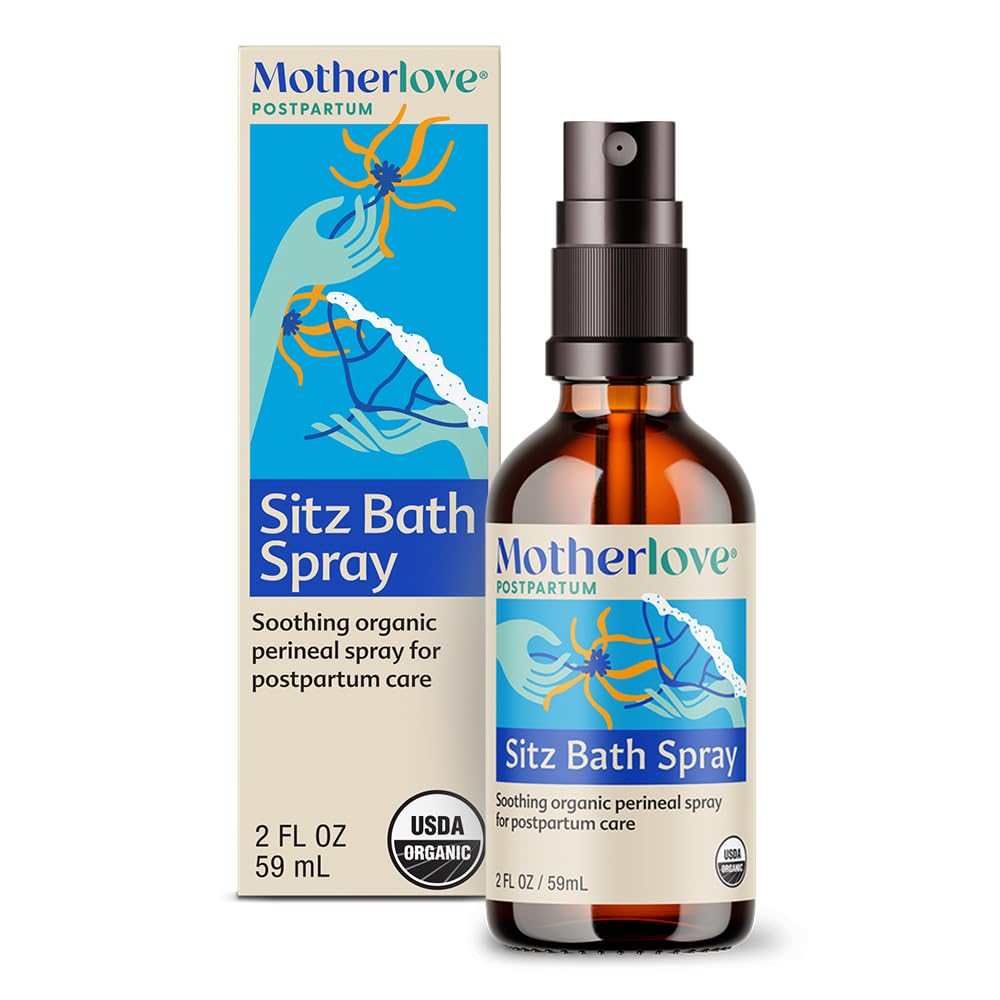 Spray bain de siège Motherlove dans un flacon 2 oz prêt à l emploi