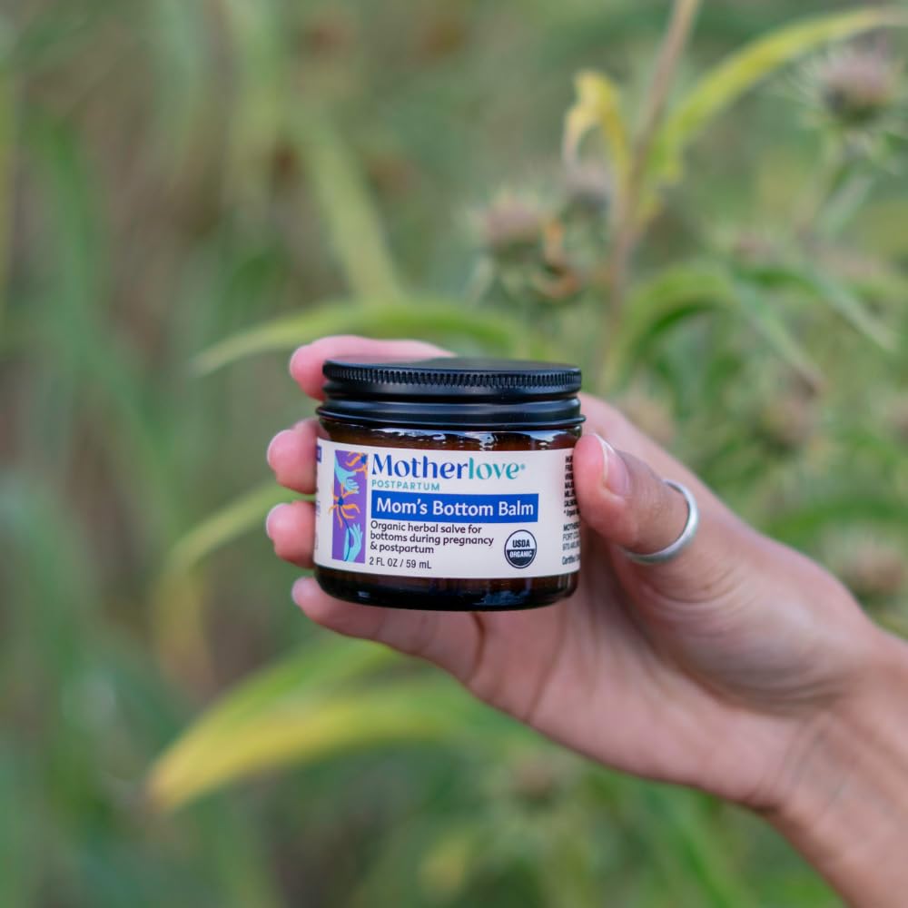 Motherlove baume arôme herbacé naturel offrant une sensation apaisante