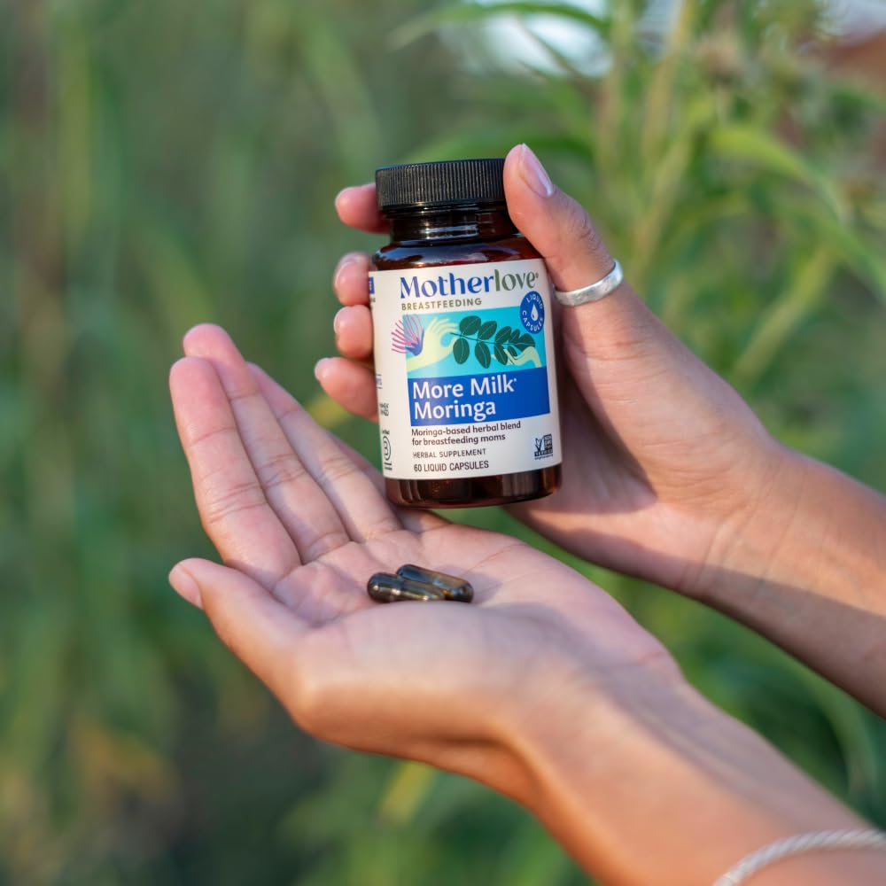 Motherlove More Milk Moringa : ingrédients bio pour une routine naturelle.