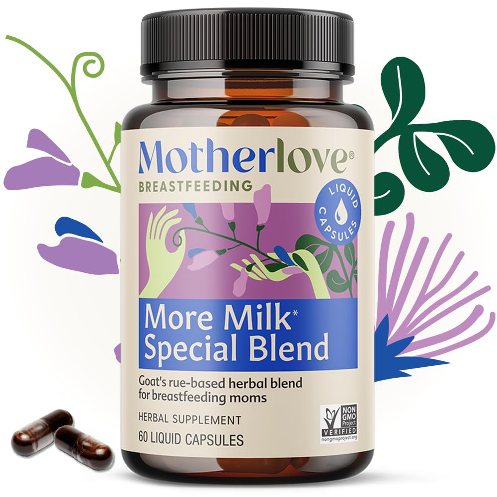 Motherlove More Milk Special Blend — rue chèvre et herbes bio visibles
