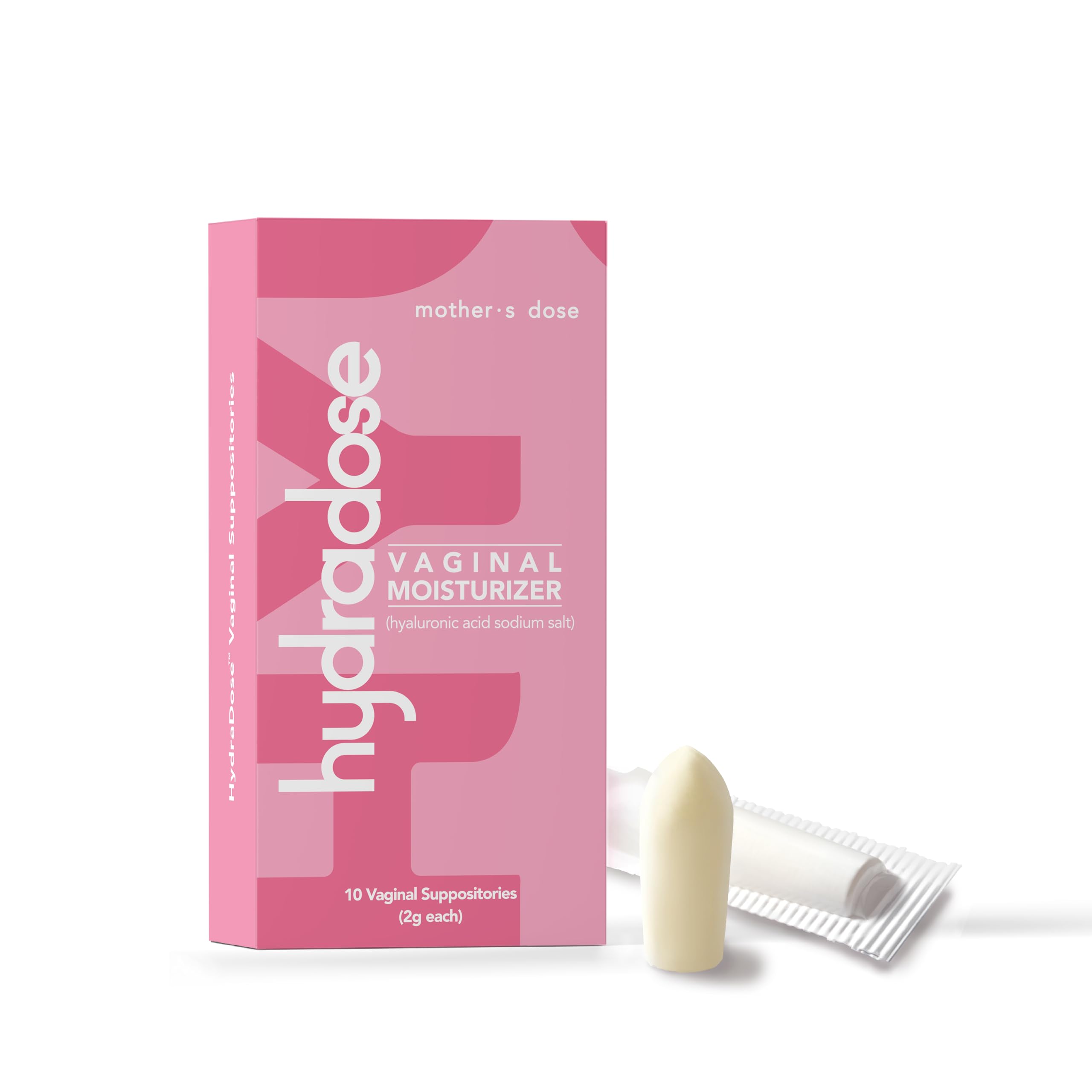 Suppositoires MOTHER·S DOSE à acide hyaluronique pour hydratation intime