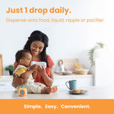 Goutte D3 Mother’s Promise sur pipette pour administration facile.