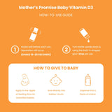 Étiquette biologique et vegan certifiée – Mother’s Promise D3.
