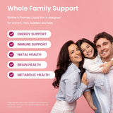 Étiquette bio et vegan sur Mothers Promise, choix sans allergènes.