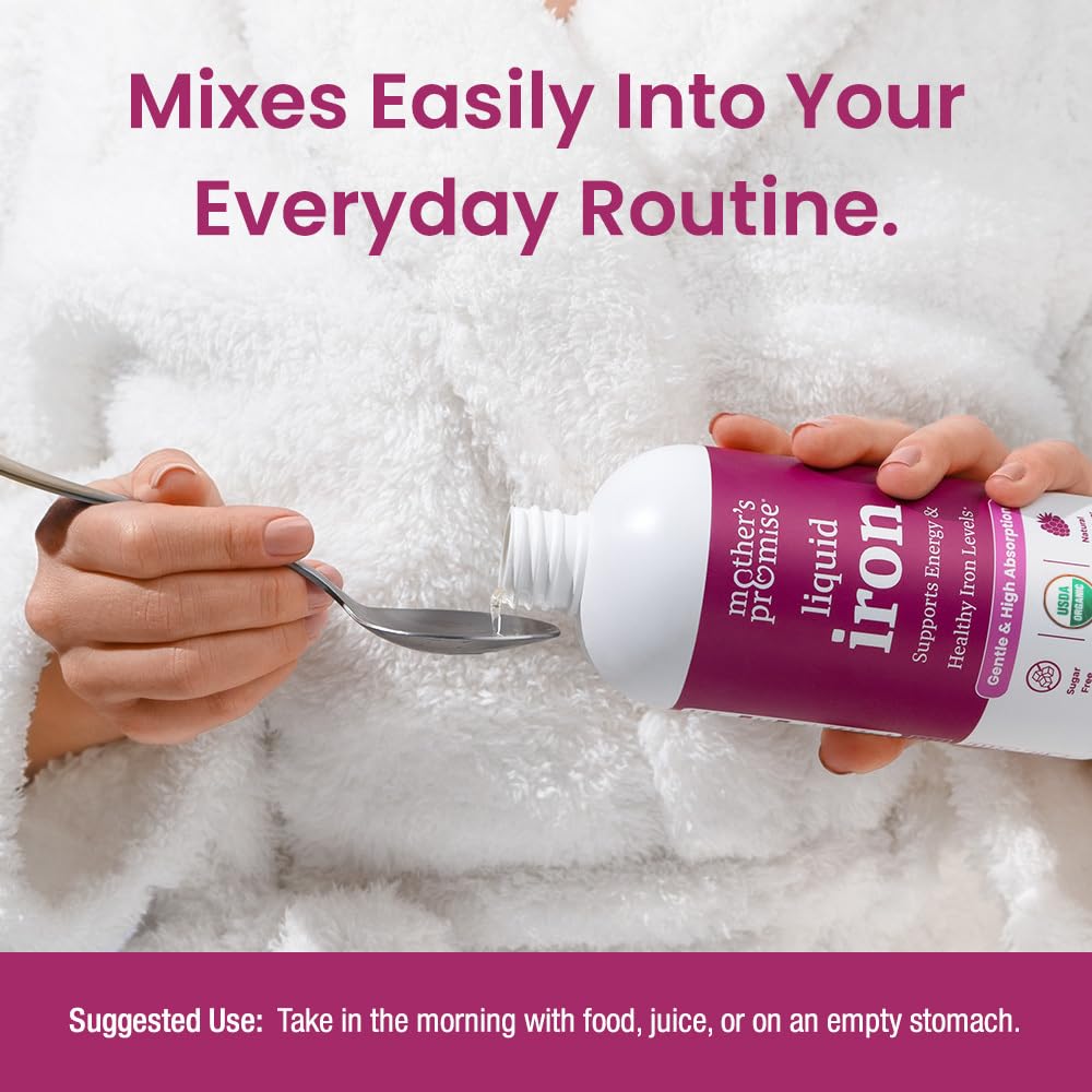Label USDA sur Mothers Promise, garantie qualité biologique.