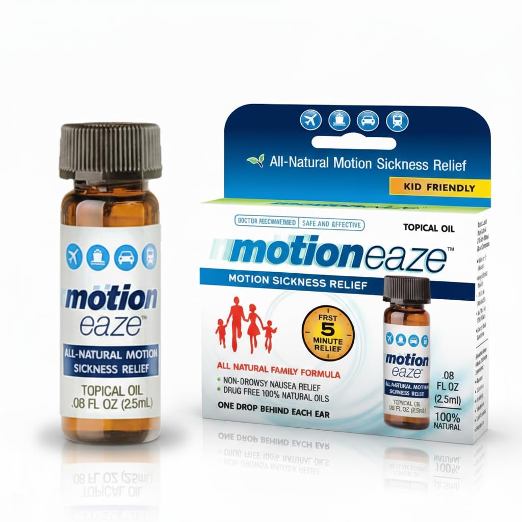 MotionEaze bouteille 2,5 ml pratique à emporter.