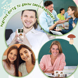 Ensemble Motipuns de 20 champignons et 20 boîtes, prêt pour cadeaux.