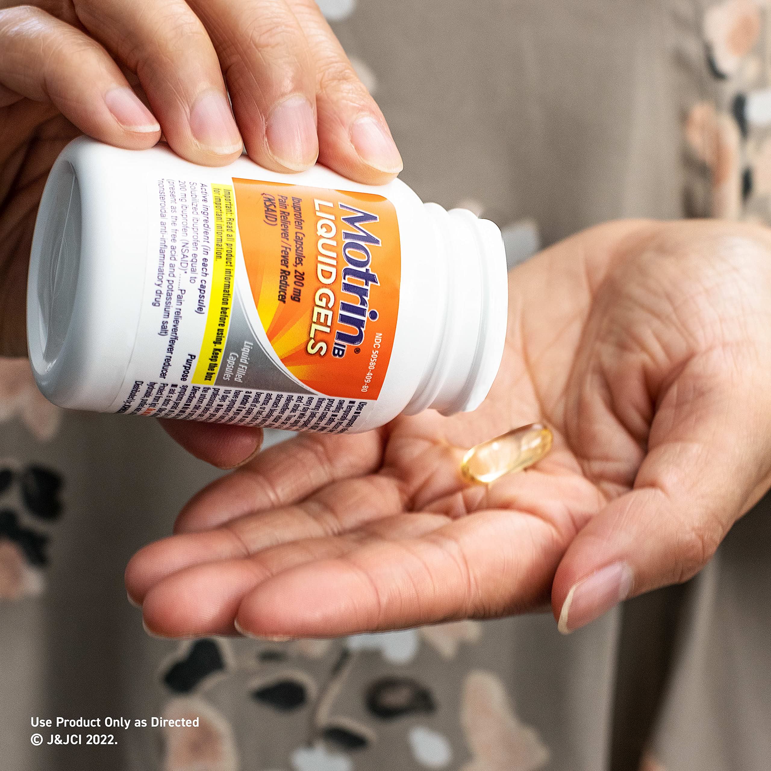 Motrin IB Gel Liquide: action rapide contre les douleurs courantes