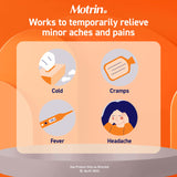 Motrin IB Gel Liquide: boîte et emballage visibles