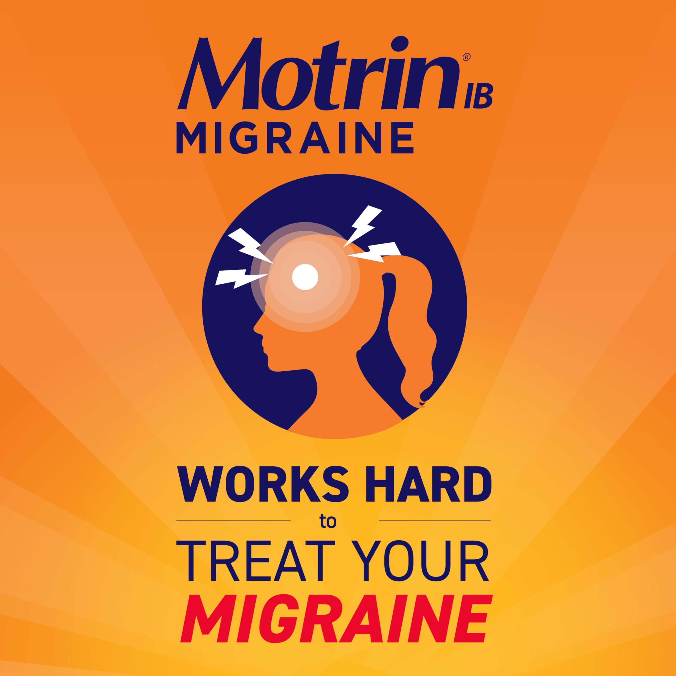 Motrin IB sans colorant, prise sans additifs.