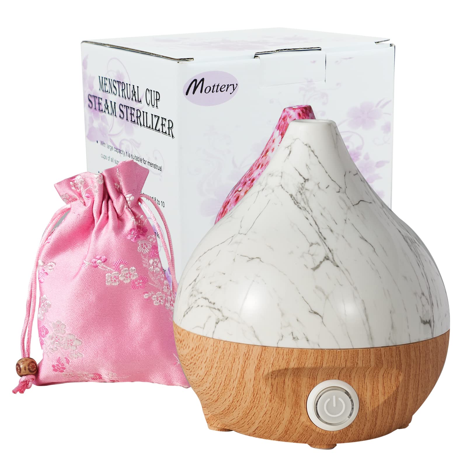 Mottery MC01 vue d’ensemble, machine de stérilisation pour coupe menstruelle.