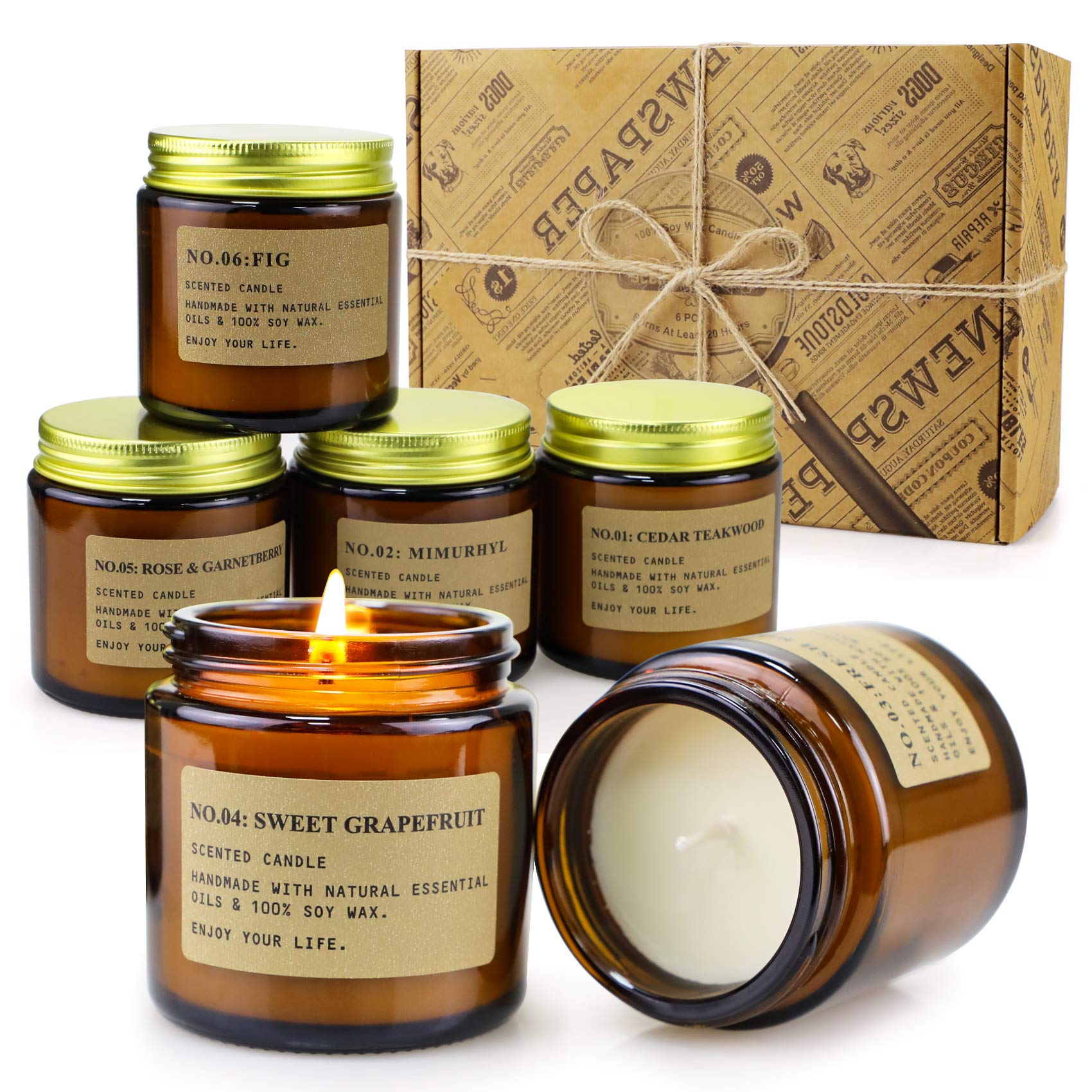 MOULENGGU Mimurhyl : bougie parfumée durable pour ambiance relaxante.