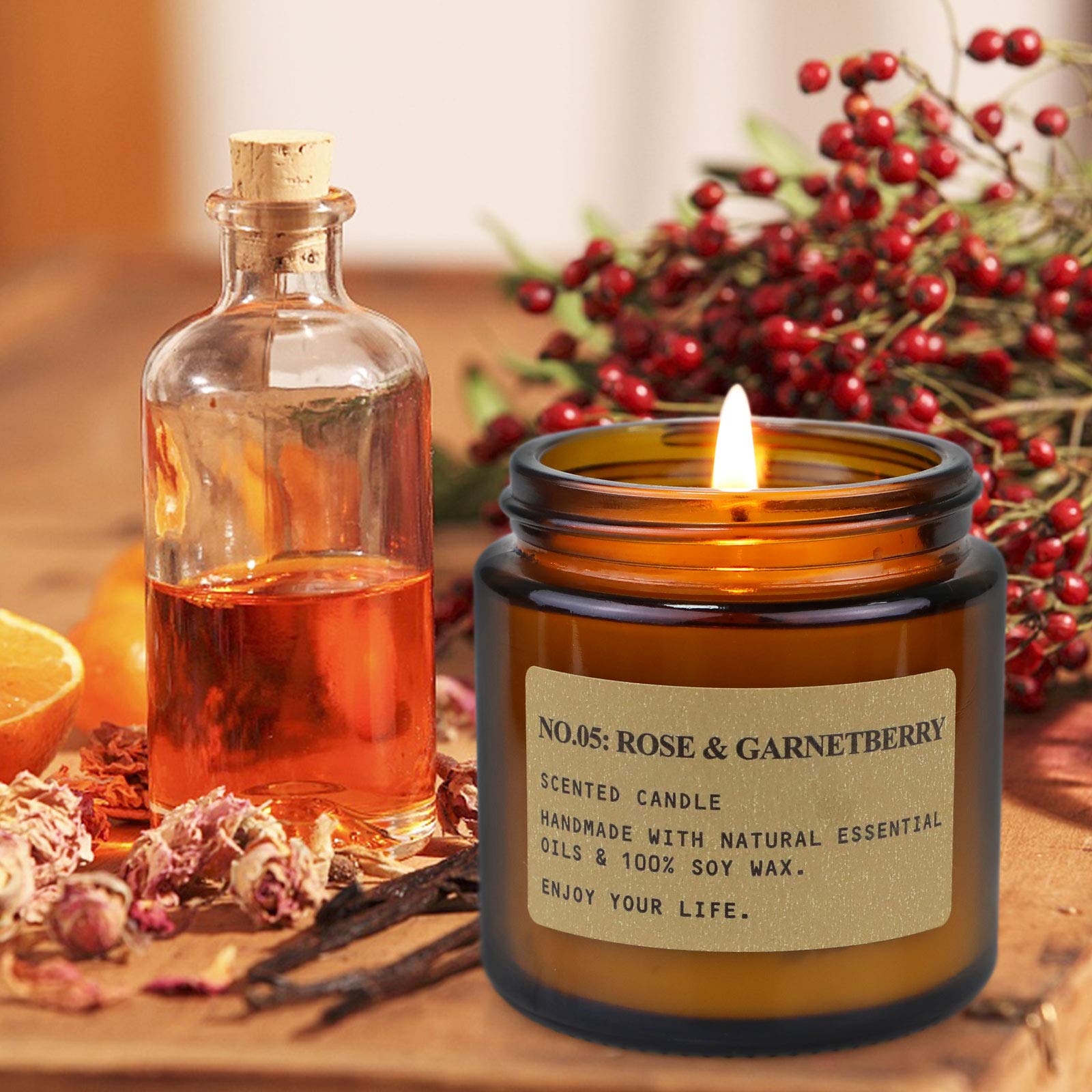 MOULENGGU Rose et Grenade : accord floral fruité pour une ambiance chaleureuse.
