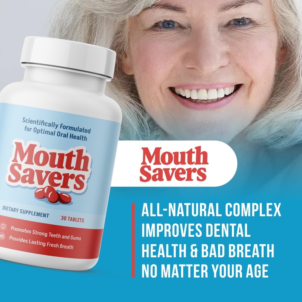 Mouth Savers bonbon menthe, détail montrant une texture rafraîchissante.