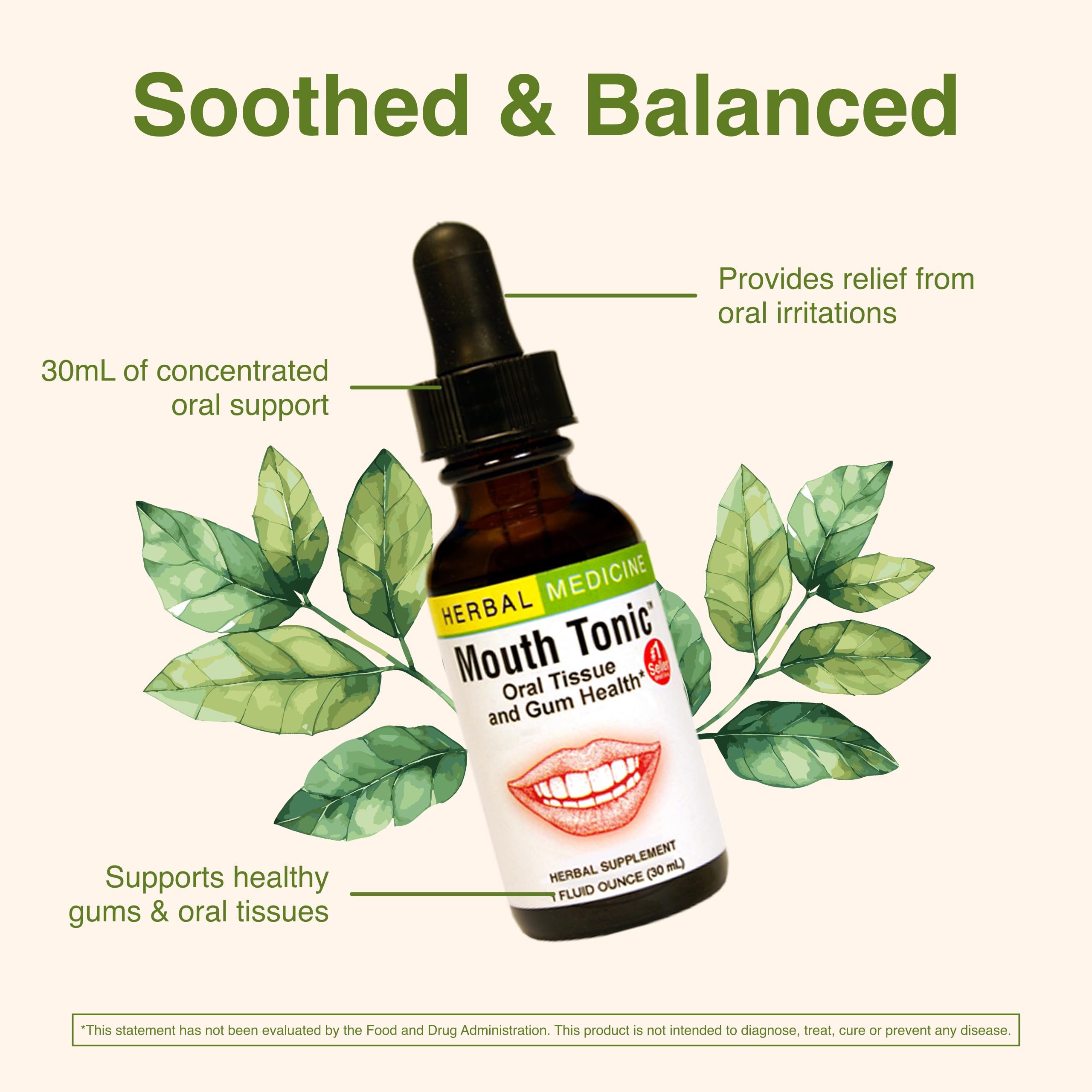 Mouth Tonic – ingrédient myrrhe, soutien potentiel des tissus buccaux