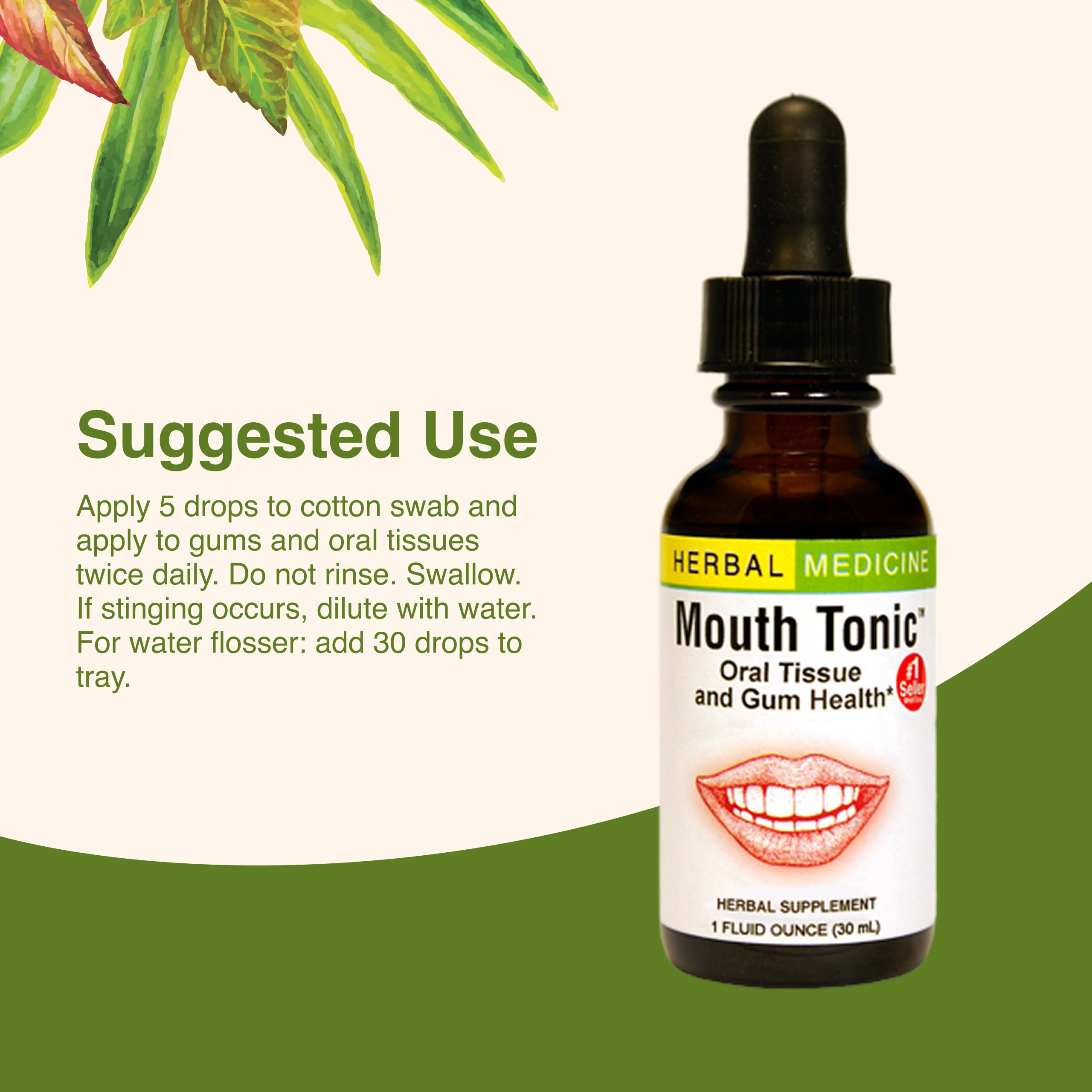 Mouth Tonic – ingrédient propolis, extraits naturels pour l usage buccal