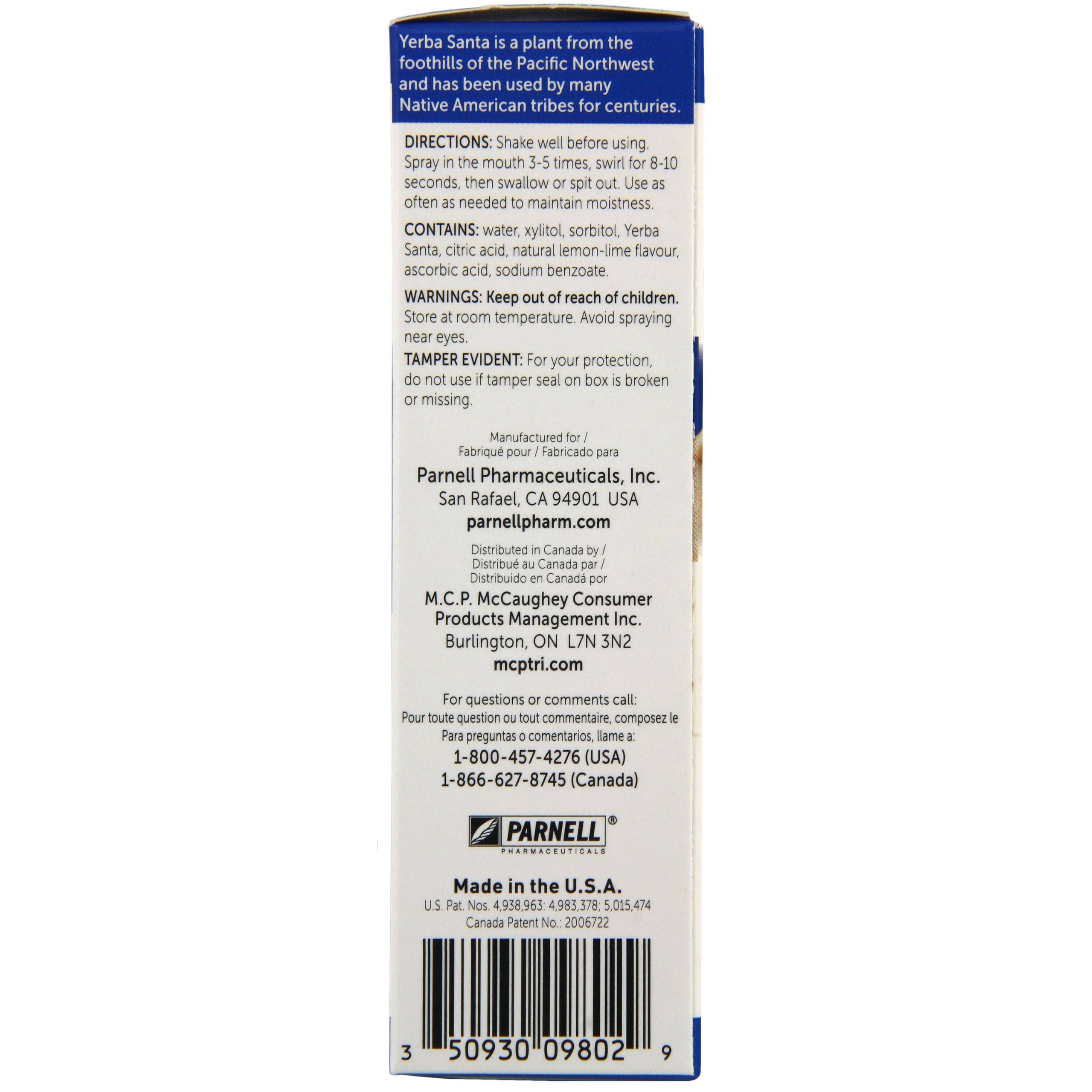 MouthKote bouteille 2oz : format pratique pour le sac.