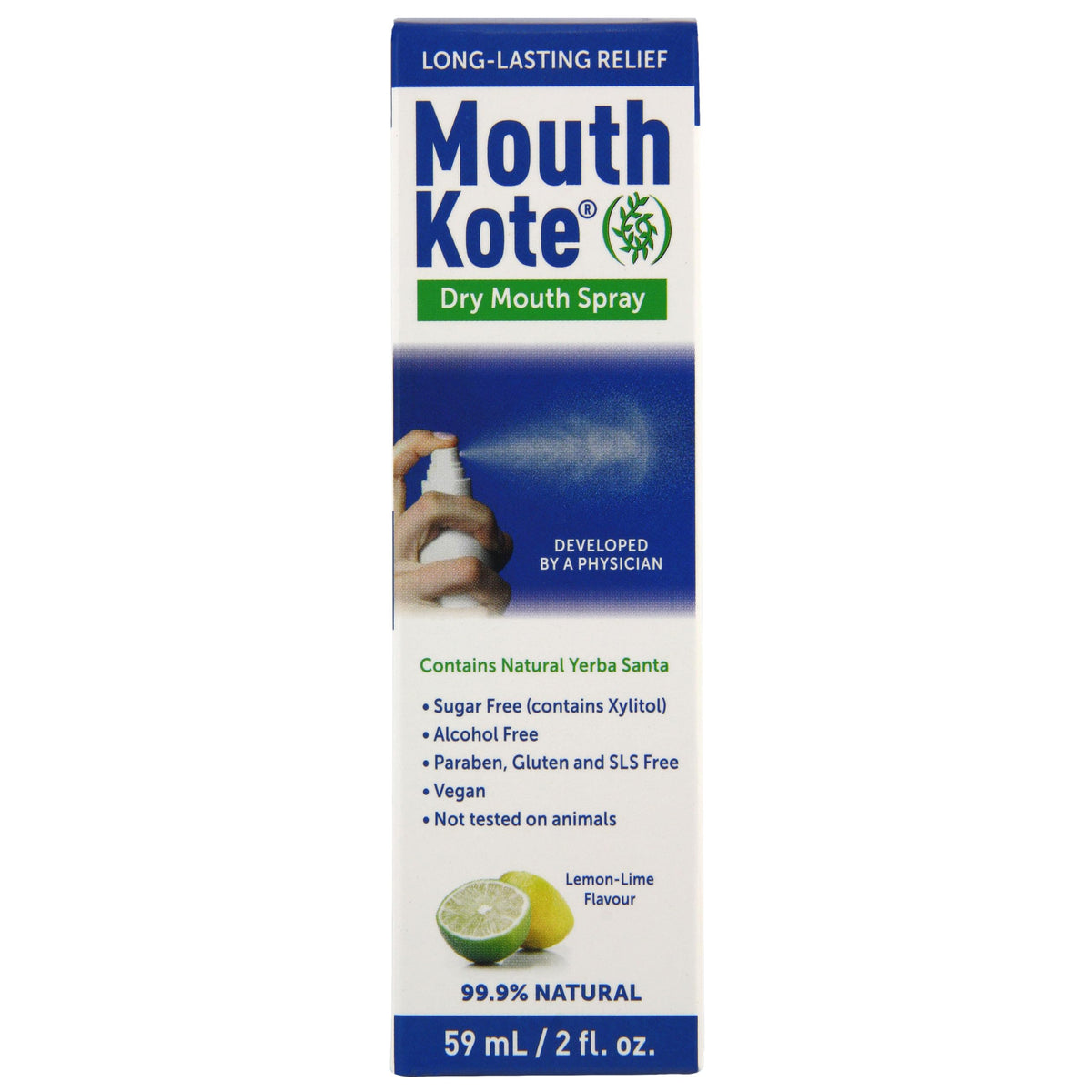 MouthKote vaporisateur bouche-seche : hydratation naturelle au quotidien.