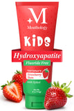 Mouthology dentifrice hydroxyapatite enfants, bouteille fraise, 113 g, soin des dents
