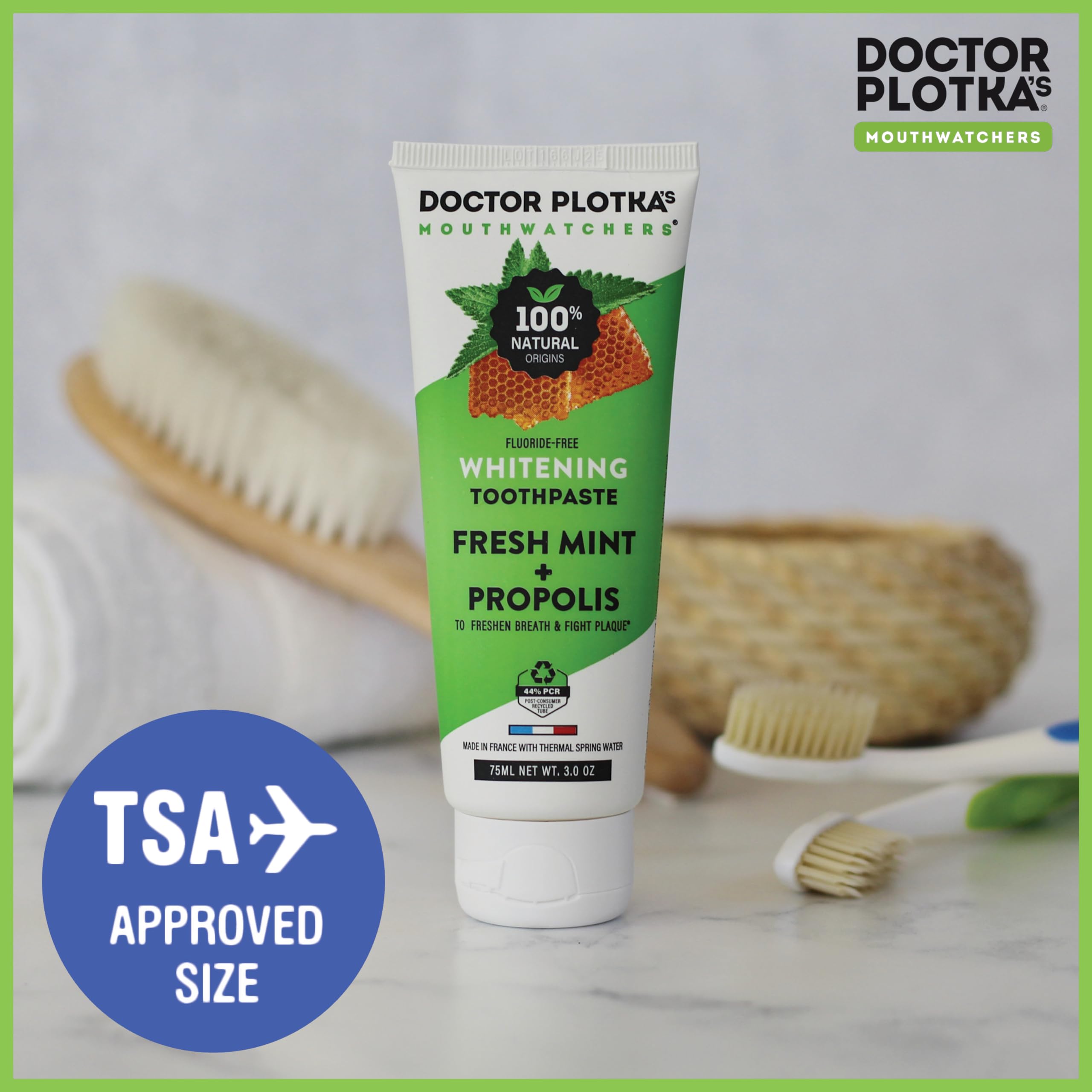 MOUTHWATCHERS Dentifrice soin bucco-dentaire expert, formulation française.
