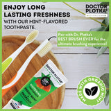 Texture crème Mouthwatchers: brossage doux et efficace.