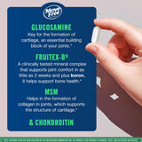 Move Free Avancé dosage quotidien – trois tablettes avec repas