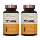 MoveWell de Live Conscious, bouteille de capsules soutient les articulations au quotidien.
