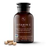 Movita vitamine C fermentée 250 mg, bouteille en verre, boost potentiel de l'immunité.