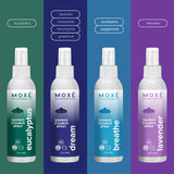 MOXE Pack 4x2oz : format compact et pratique, parfait pour la maison et le voyage.