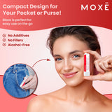MOXE Blaze nasal-stick, format compact idéal sac ou bureau.