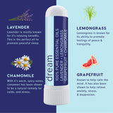 MOXE Dream inhalateur nasal, arôme camomille romaine pour le calme.