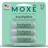 MOXĒ inhalateur eucalyptus compact – aromathérapie sans désordre au quotidien.