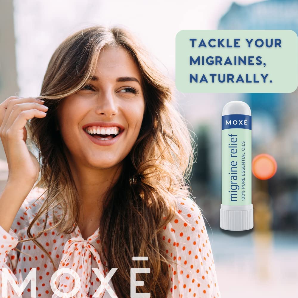 MOXE Migraine Relief Inhalers — arômes frais pour stimuler les sens.