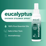 MOXE Shower Mist lavande-eucalyptus, diffuseur: aide à préparer une détente après le travail.