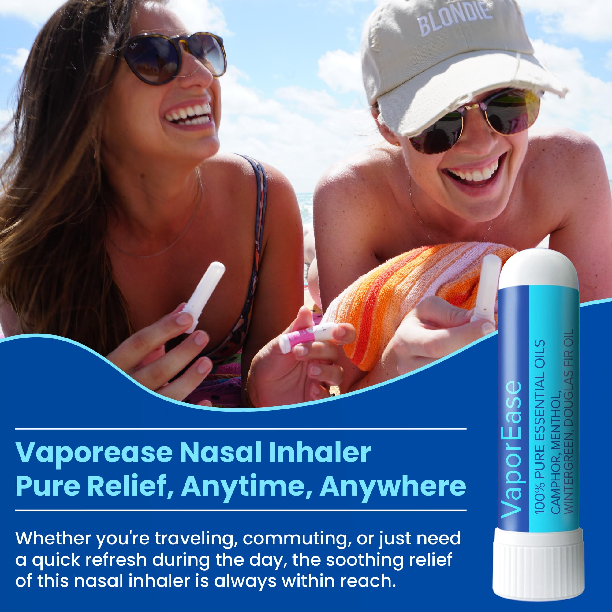 MOXE VaporEase composé de matériaux naturels et cruelty-free.
